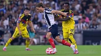 Rayados se impone 2-0 a América en el Gigante de Acero