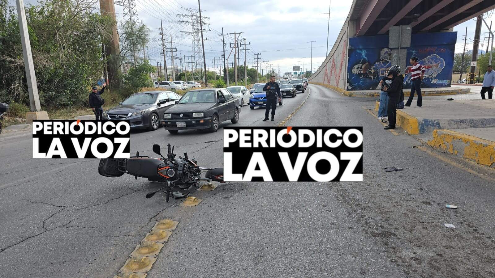 Joven motociclista resulta gravemente lesionado en Monclova: accidente en bulevar Harold R. Pape