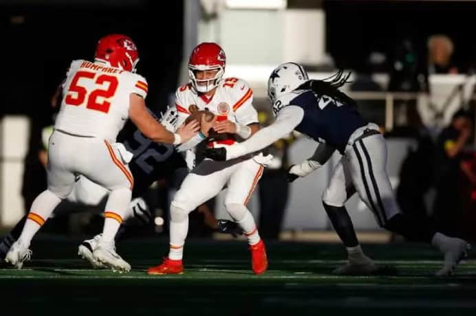 Dallas Cowboys vencen a Kansas City Chiefs en Thanksgiving