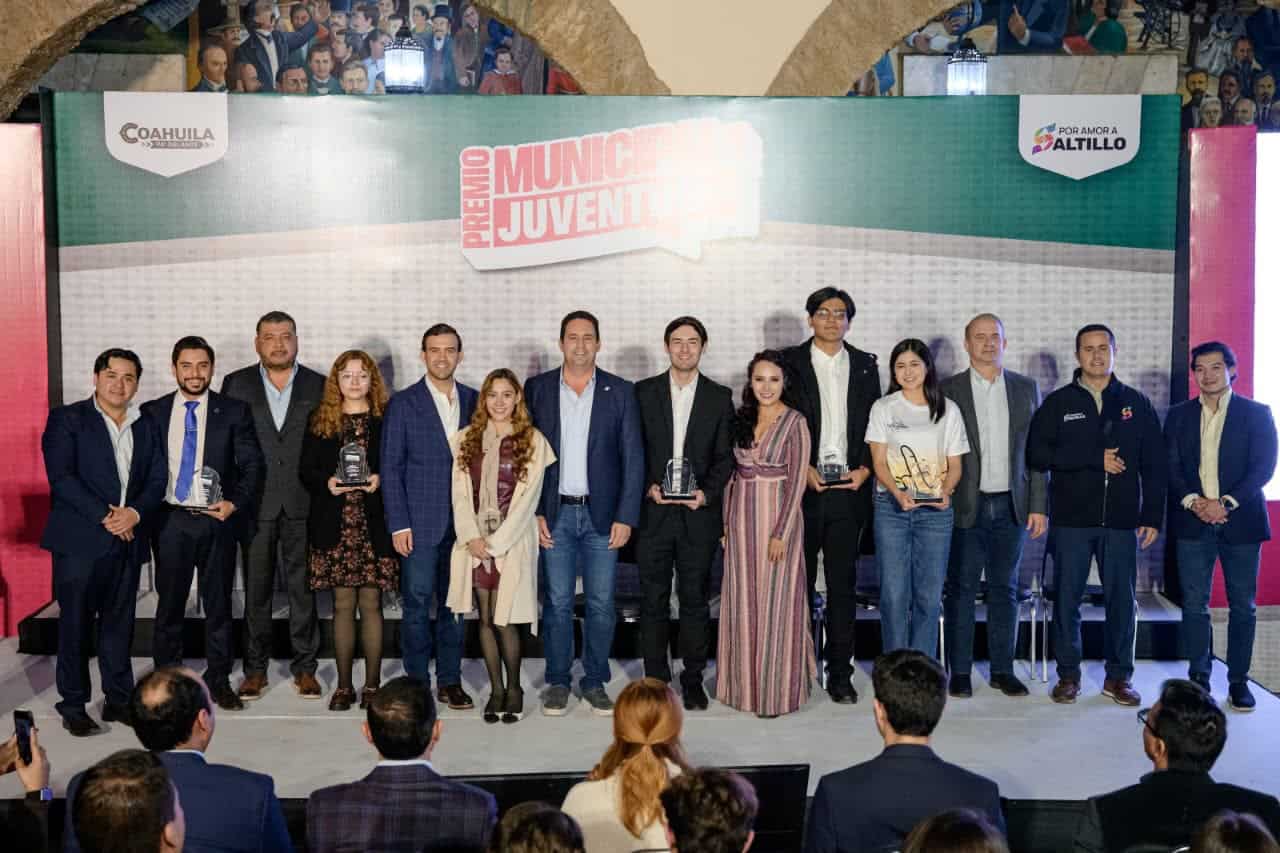 Premio Municipal de la Juventud 2025: jóvenes saltillenses son reconocidos