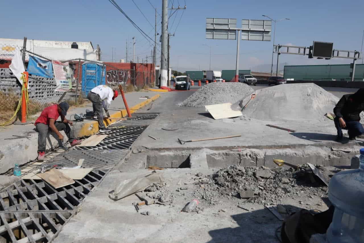 Saltillo: intensifican reparación de rejillas pluviales para seguridad vial