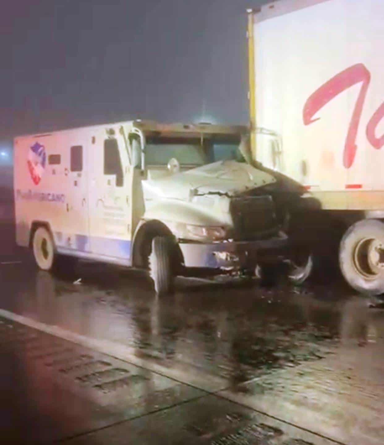 Accidente en kilómetro 63 de la autopista Saltillo Monterrey deja heridos