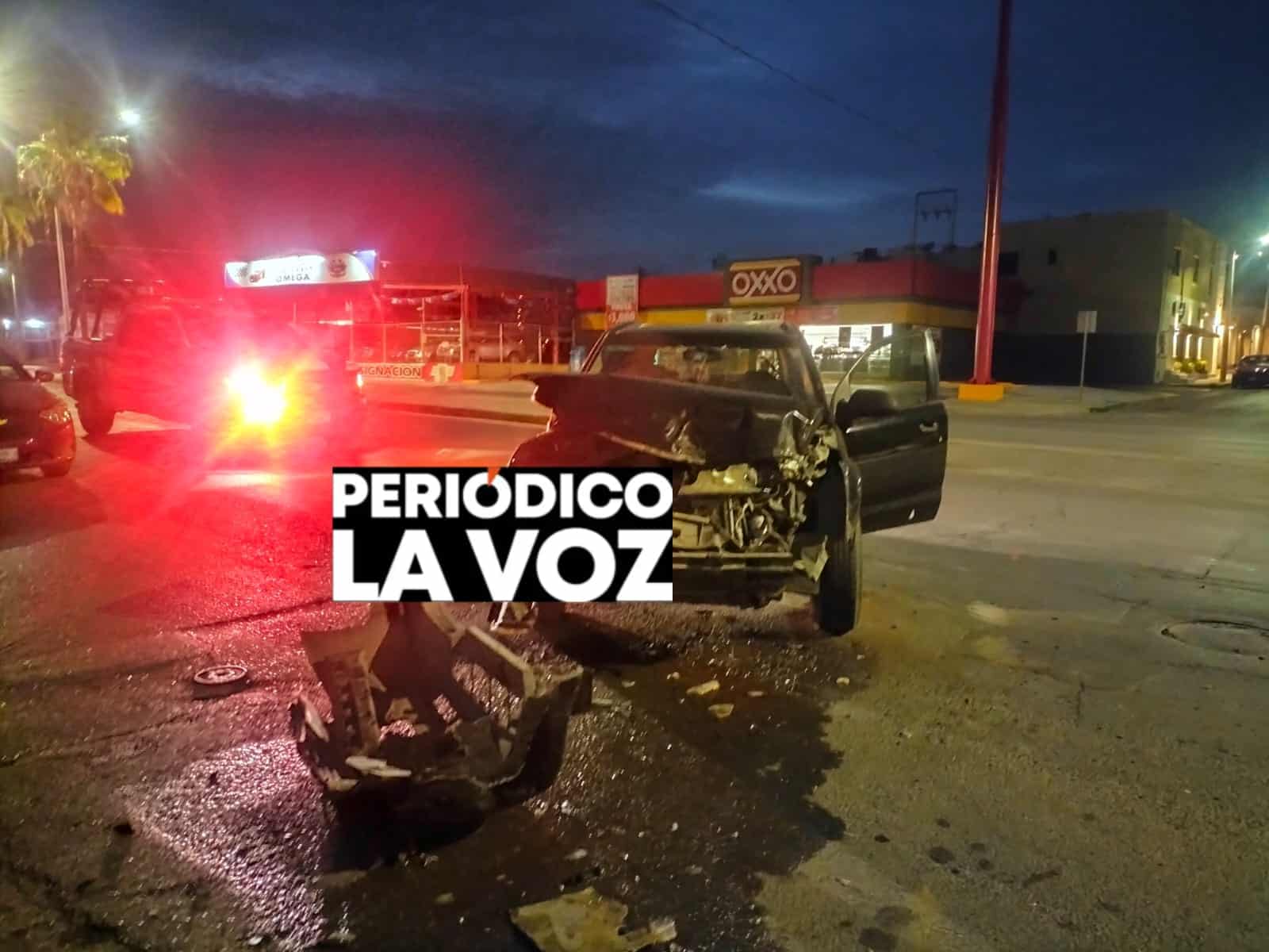 Colisión en Picasso: accidente vial deja daños y un herido