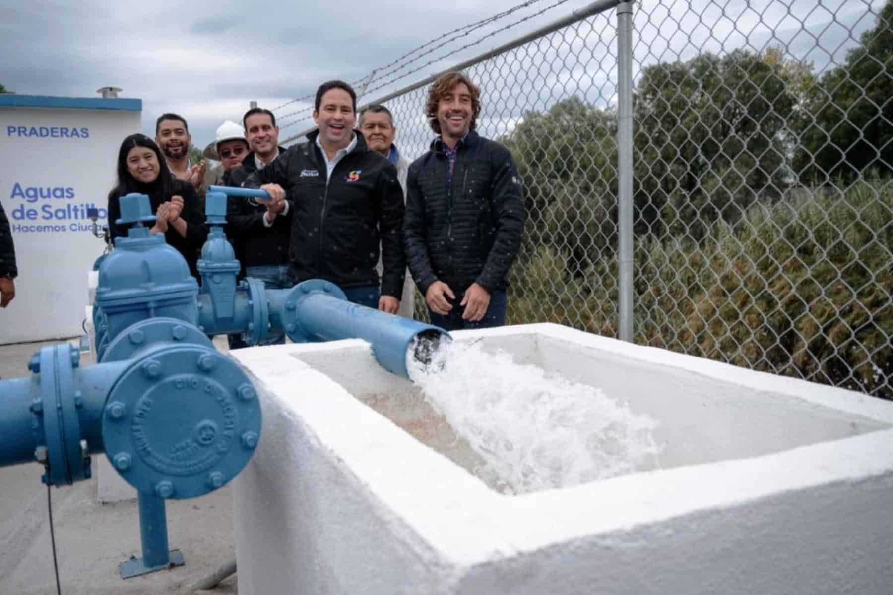 Aguas de Saltillo mejora servicio con pozo Praderas