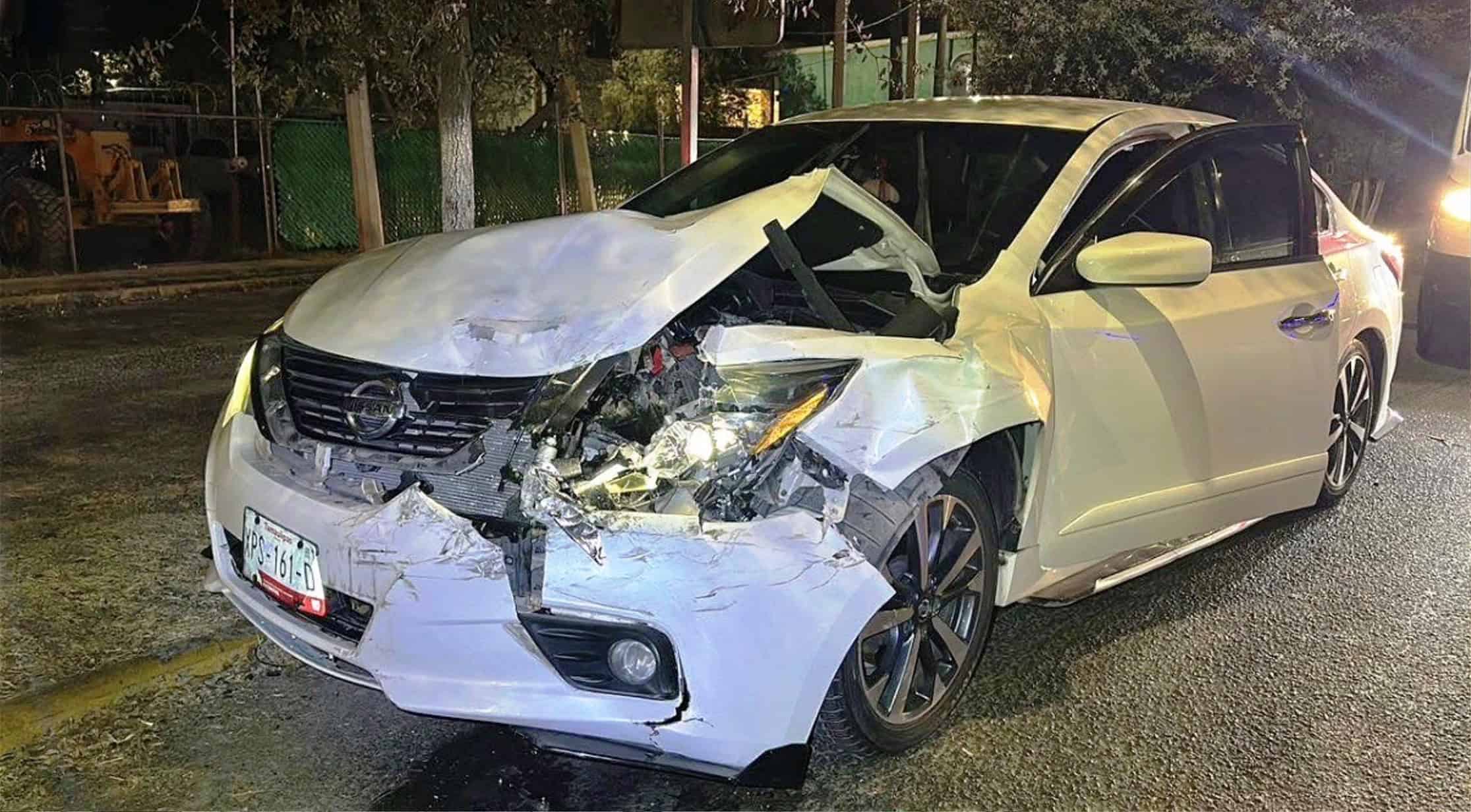 Choque por alcance en Ramos Arizpe deja un hombre lesionado