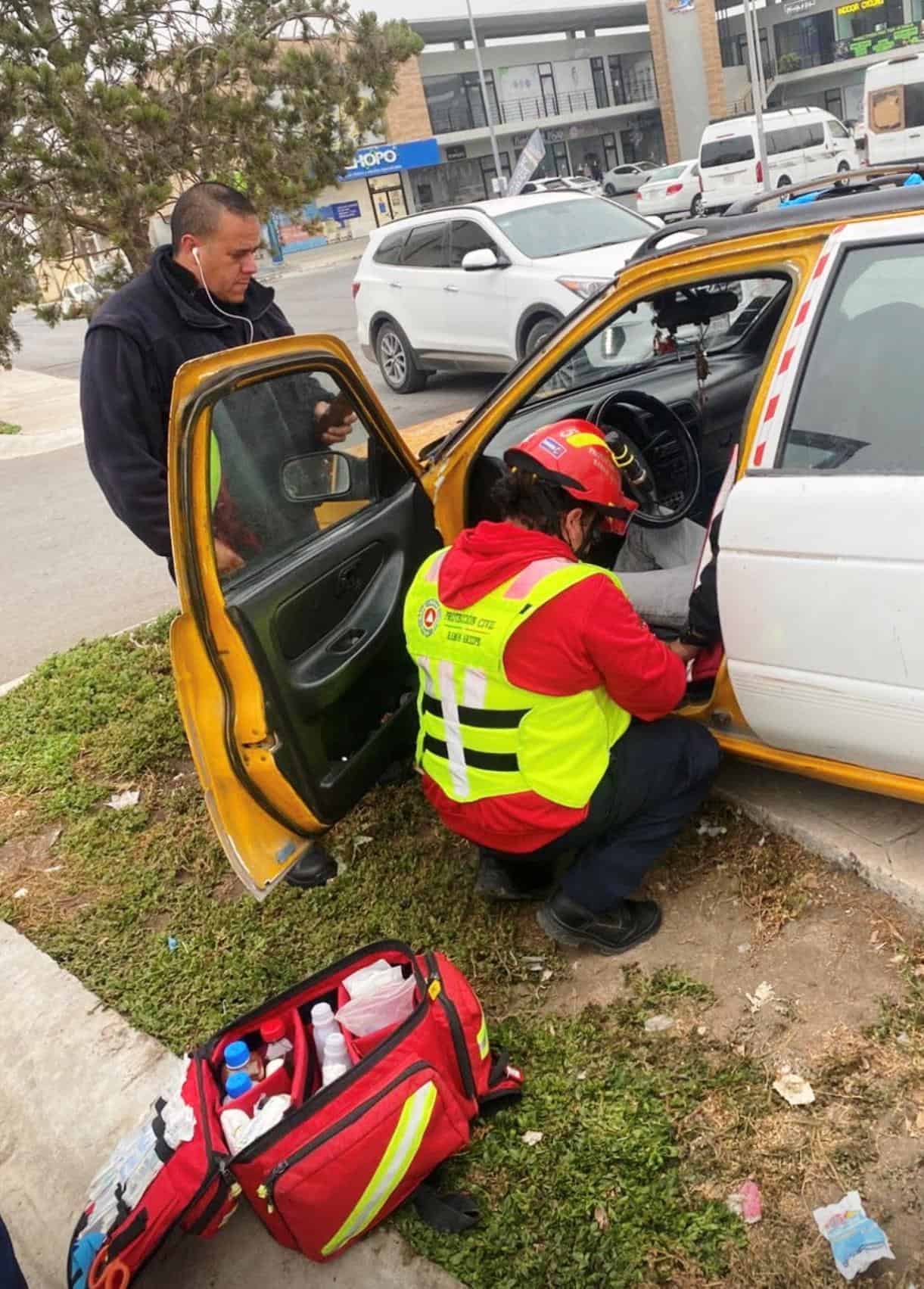 Infarto causa muerte de conductor en accidente en Ramos Arizpe