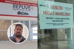 REPUVE sigue cerrado en Ciudad Acuña y trámites quedarían detenidos hasta 2026