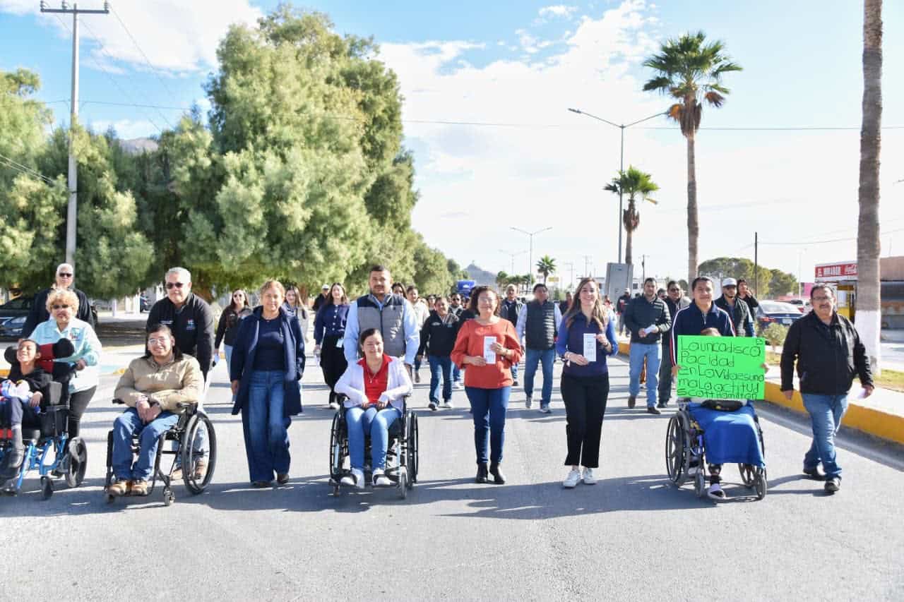 Víctor Leija promueve la inclusión en Cuatro Ciénegas durante jornada especial