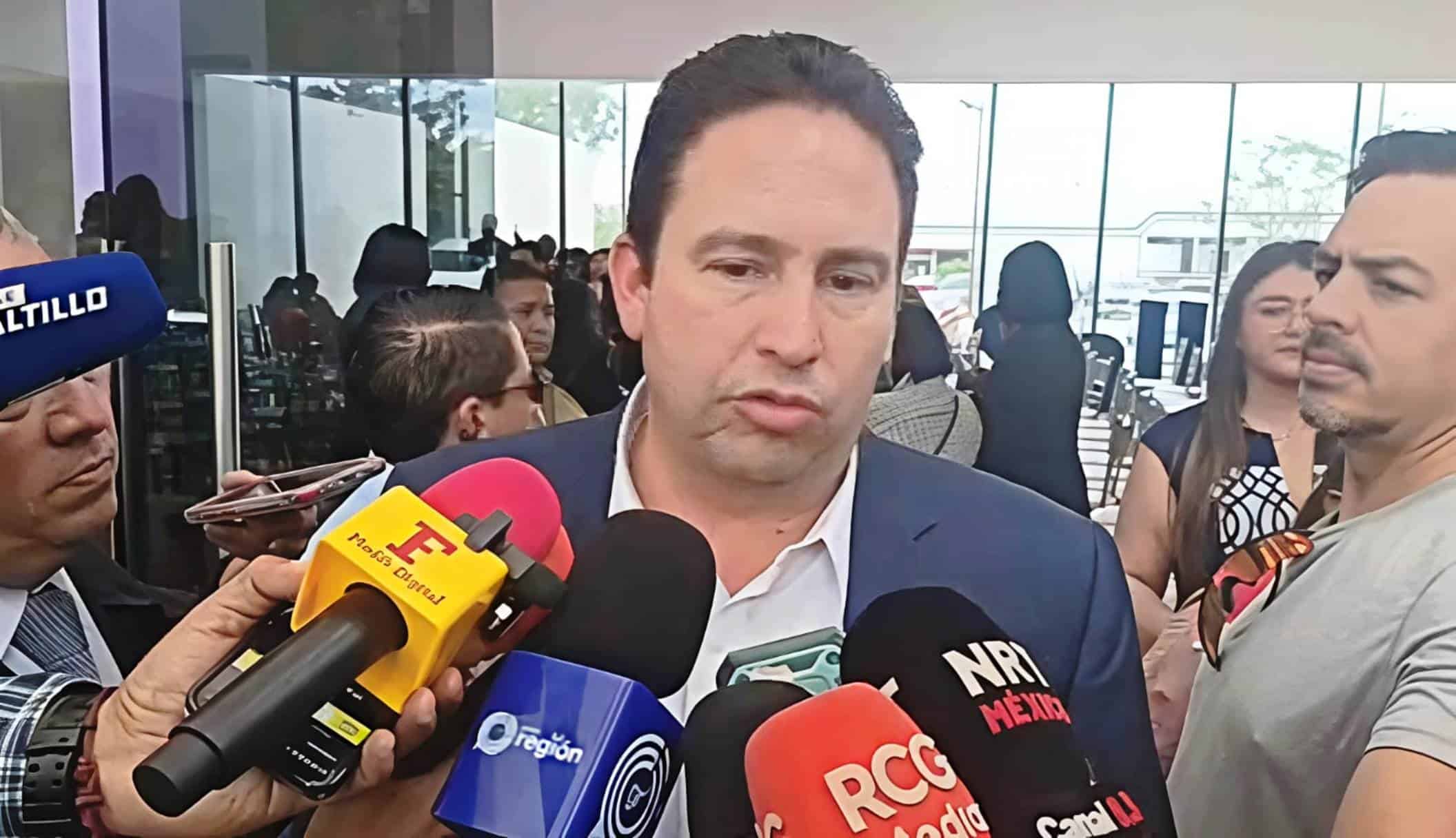 Javier Díaz anuncia incremento en producción de agua en Saltillo
