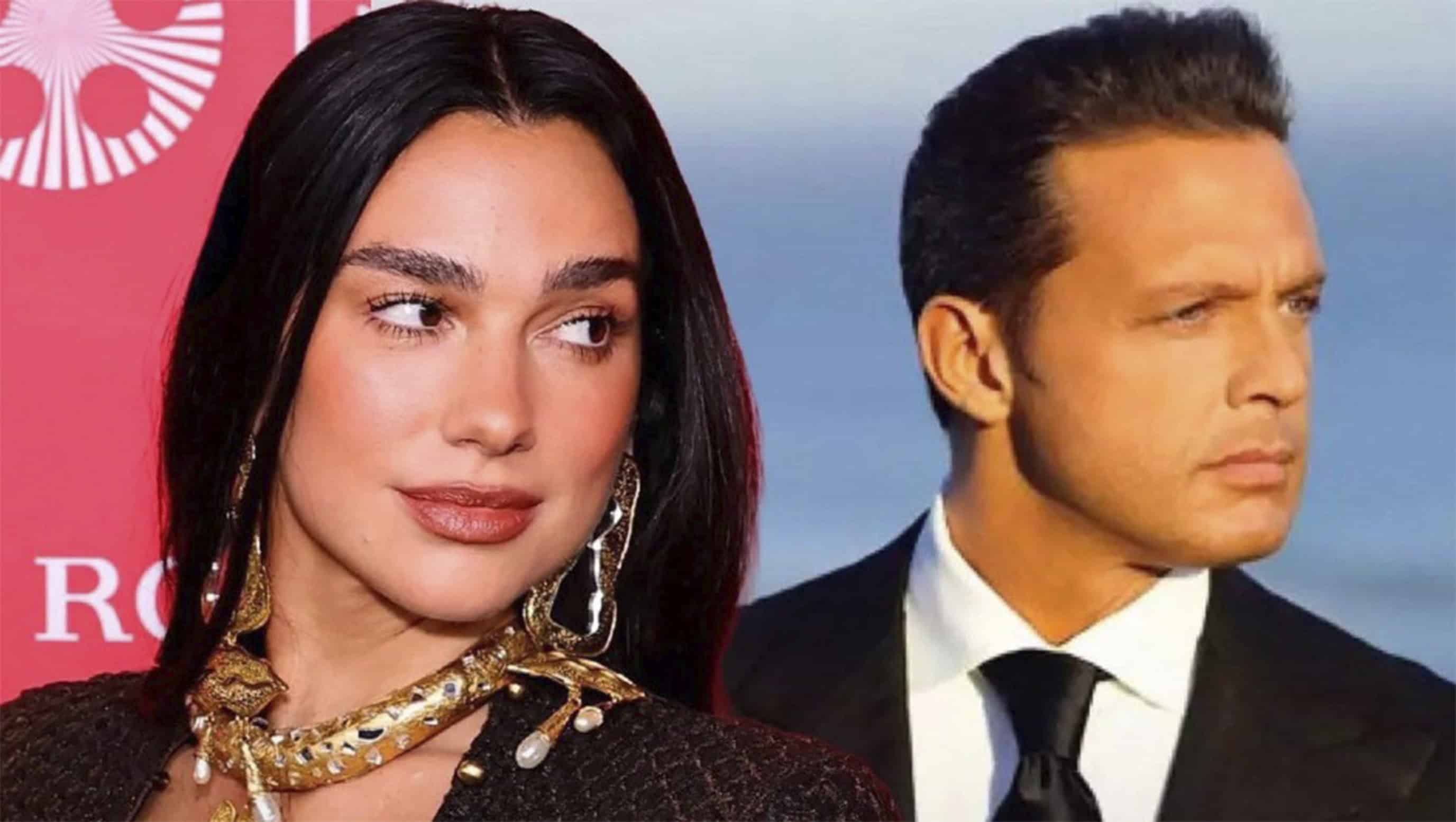 Luis Miguel y Dua Lipa en una inesperada foto que enloquece a los fans