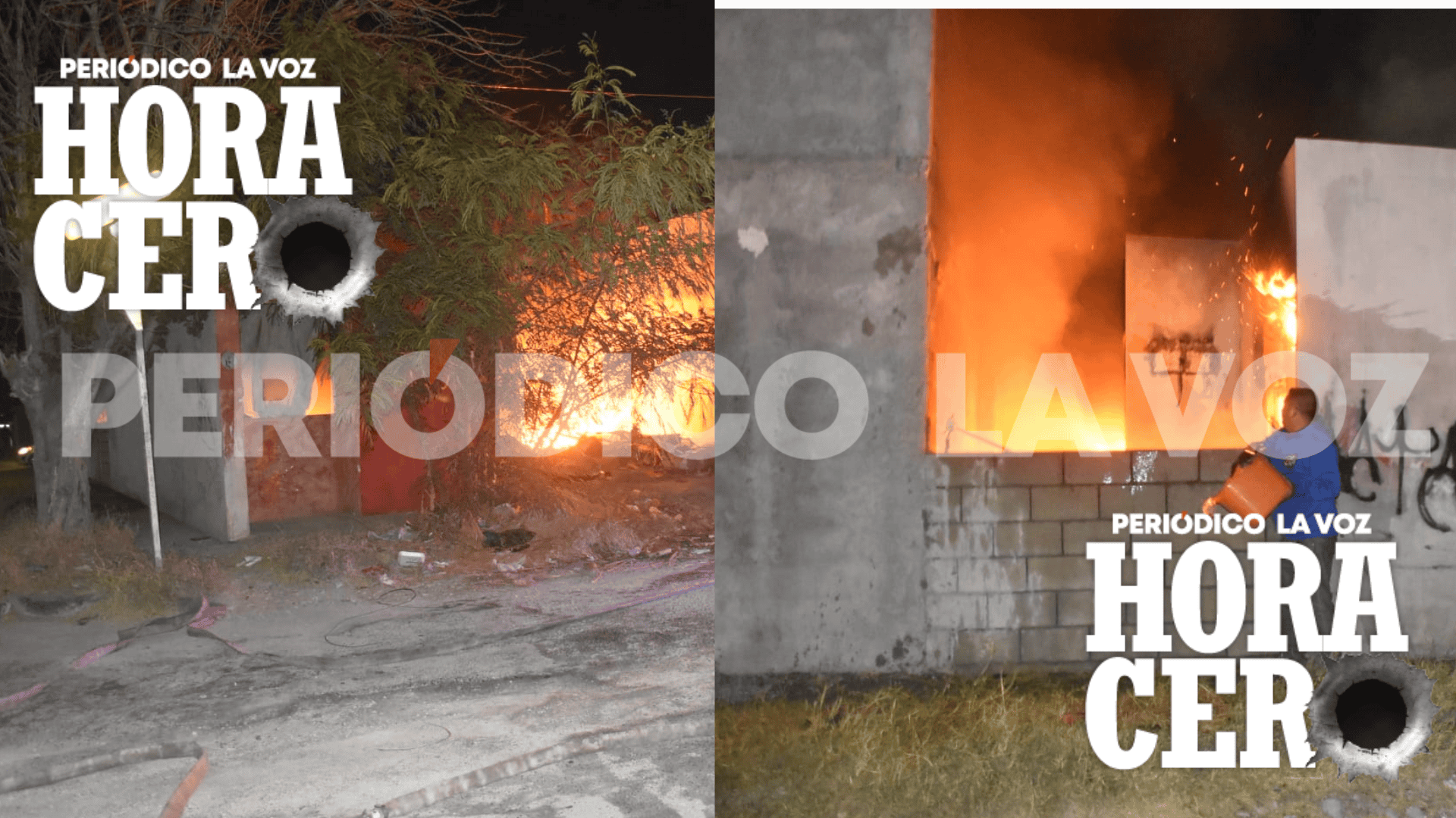 Incendio arrasa casona abandonada en Monclova: vecinos en alerta