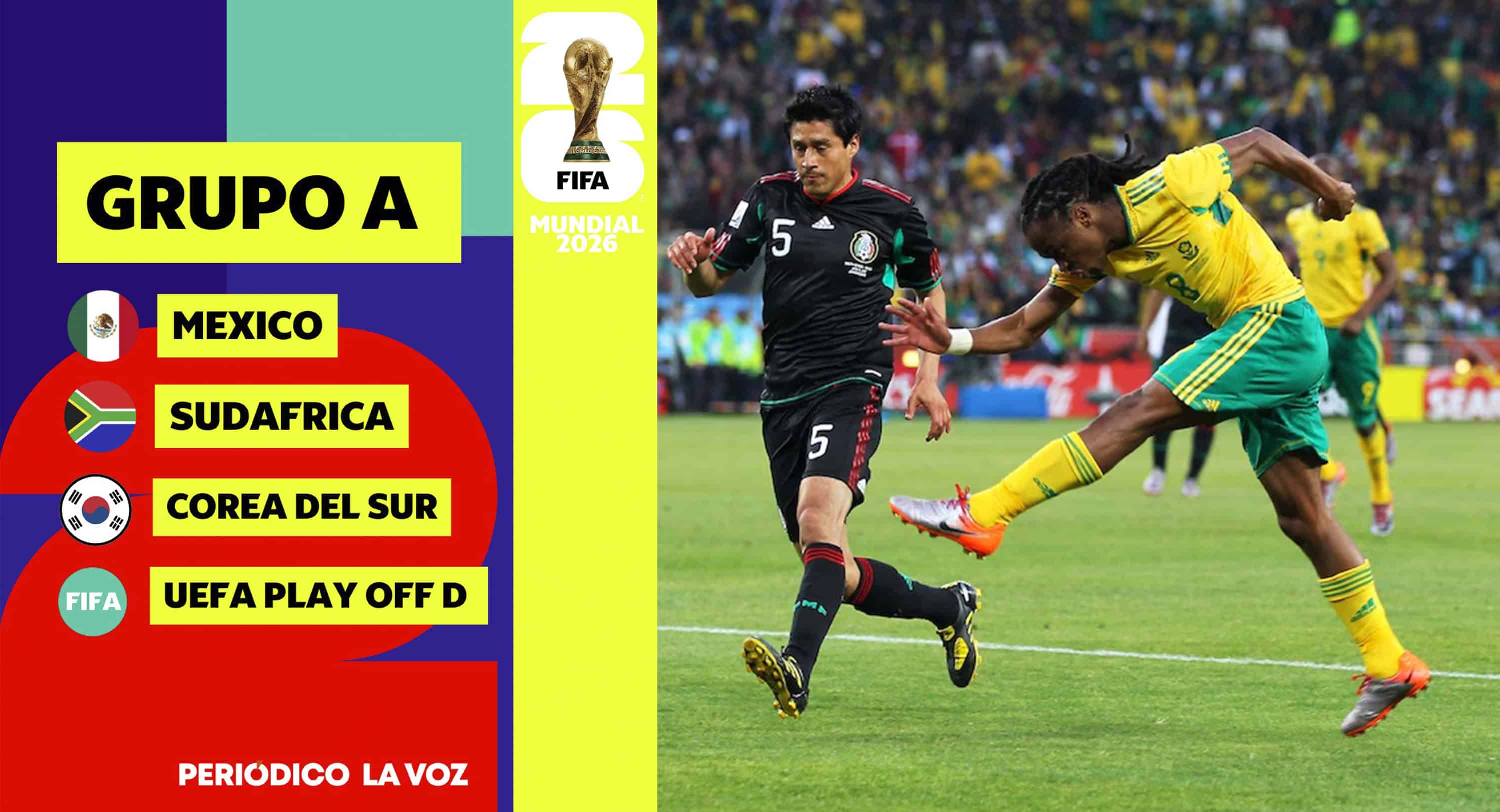 México se enfrenta a Sudáfrica en la inauguración del Mundial 2026