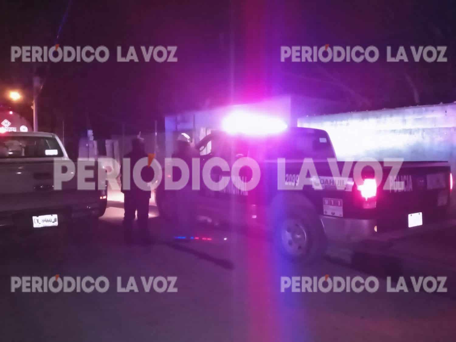 Monclova: intervención policial tras reporte de violencia doméstica
