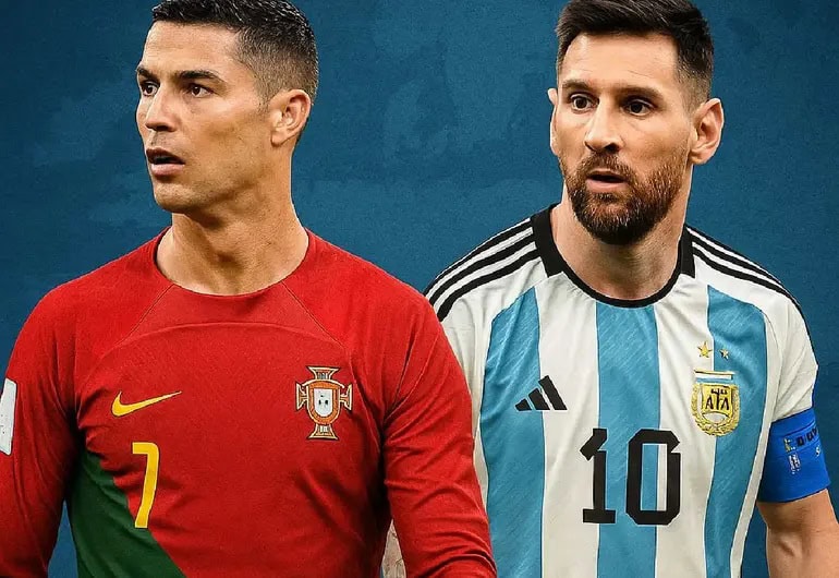 Cristiano Ronaldo y Messi podrían enfrentarse en el Mundial 2026