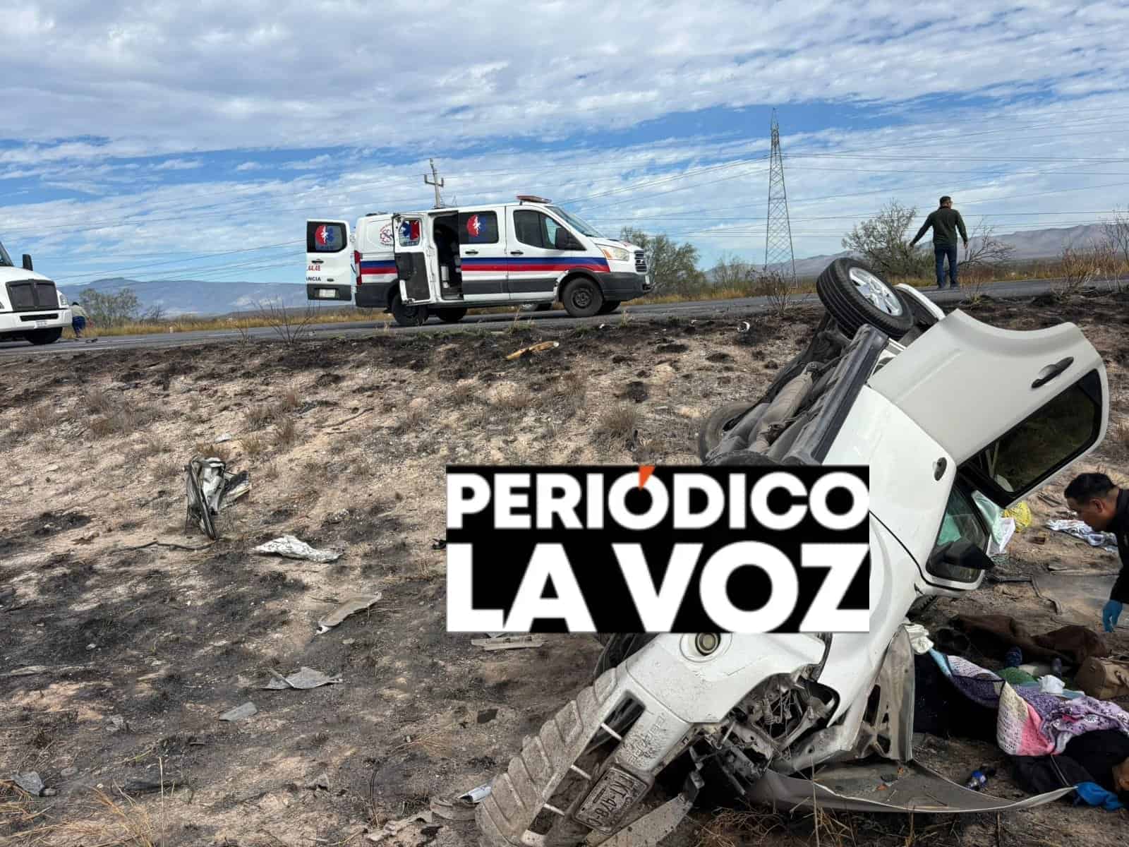 Tragedia en la 53: cinco muertos tras encontronazo entre camión del IMSS y camioneta