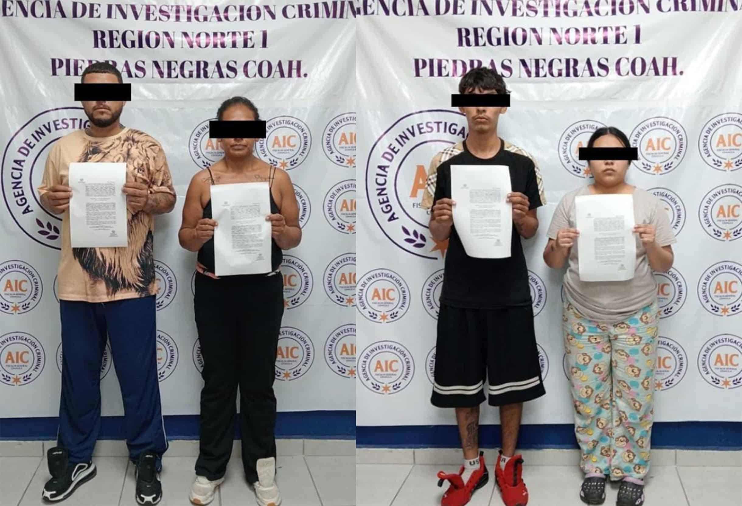 Presentan ante juez a cuatro detenidos por homicidio en la colonia Villa Real Piedras Negras