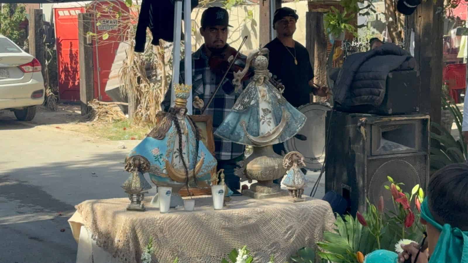 Familia Salomón recibe a devotos en celebración de la Virgen de San Juan de los Lagos