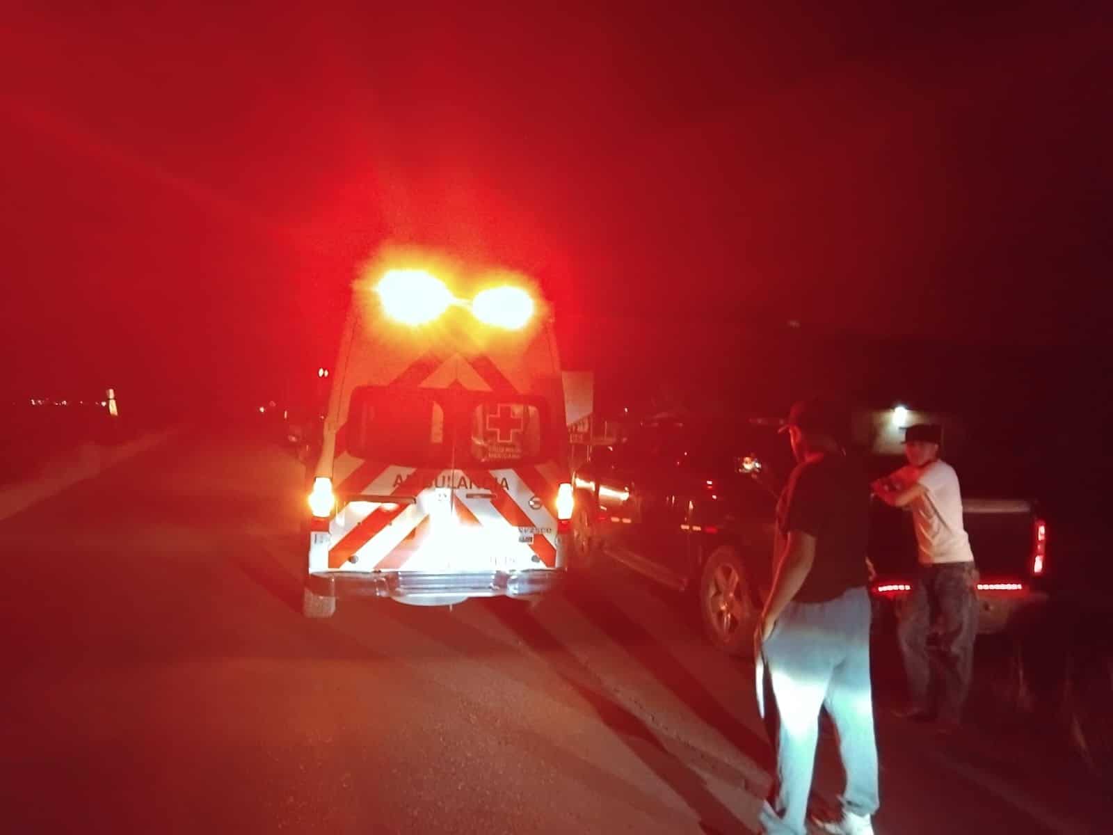 Roberto Villalobos sufre accidente de motocicleta en Nueva Rosita