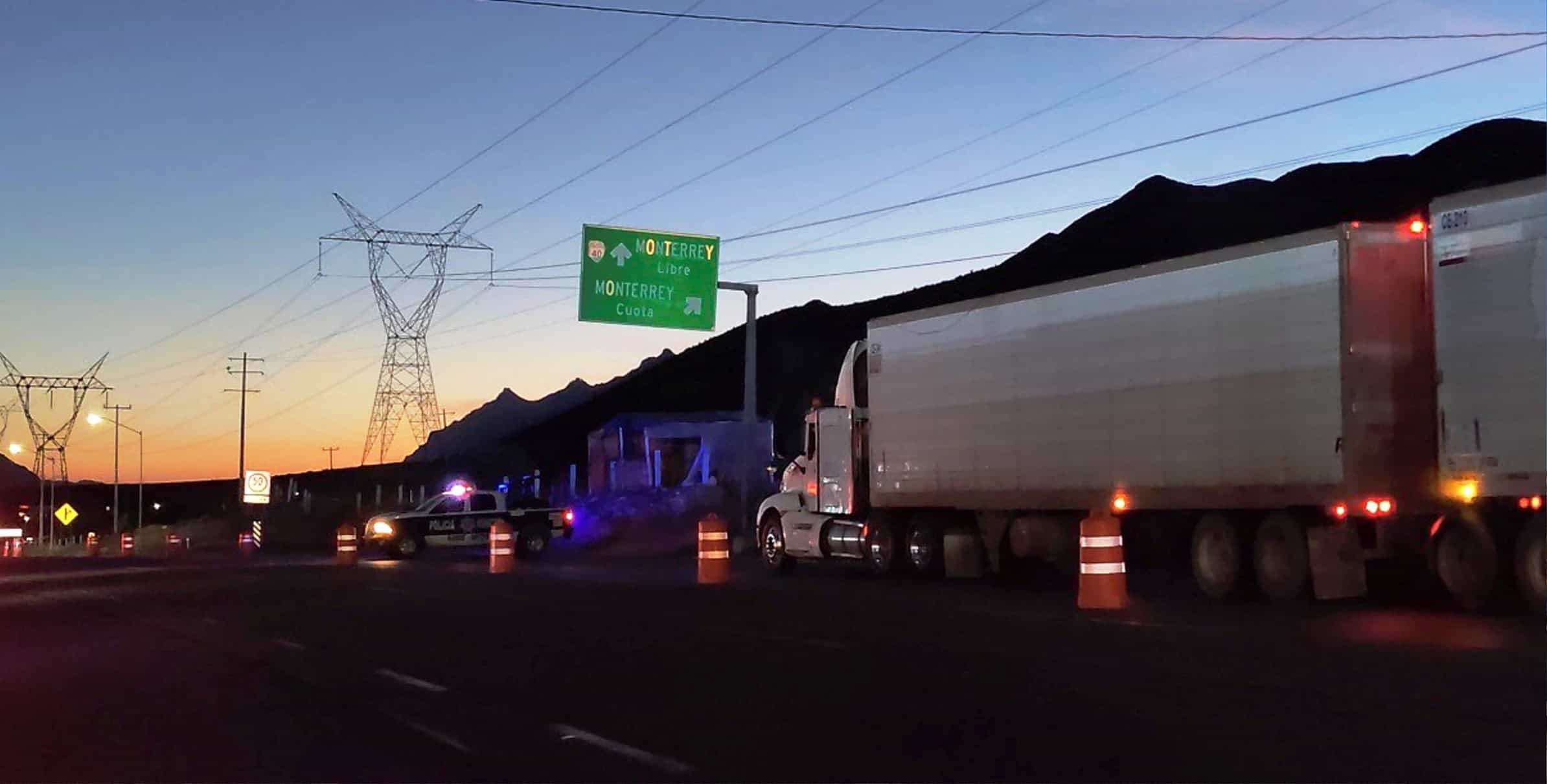 Reapertura de la autopista Monterrey-Saltillo tras más de 14 horas de cierre