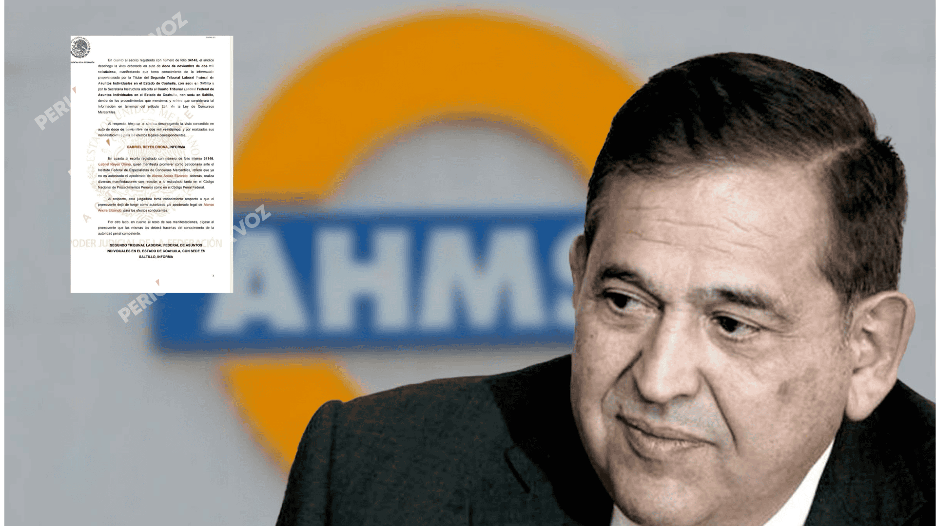 Abogado de Alonso Ancira renuncia a su representación legal en el proceso concursal de AHMSA