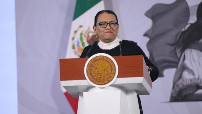 Rosa Icela Rodríguez informa sobre avance en desarme en México