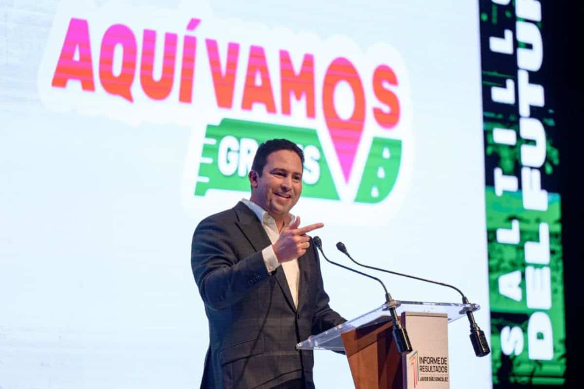 Javier Díaz destaca avances en seguridad en Saltillo