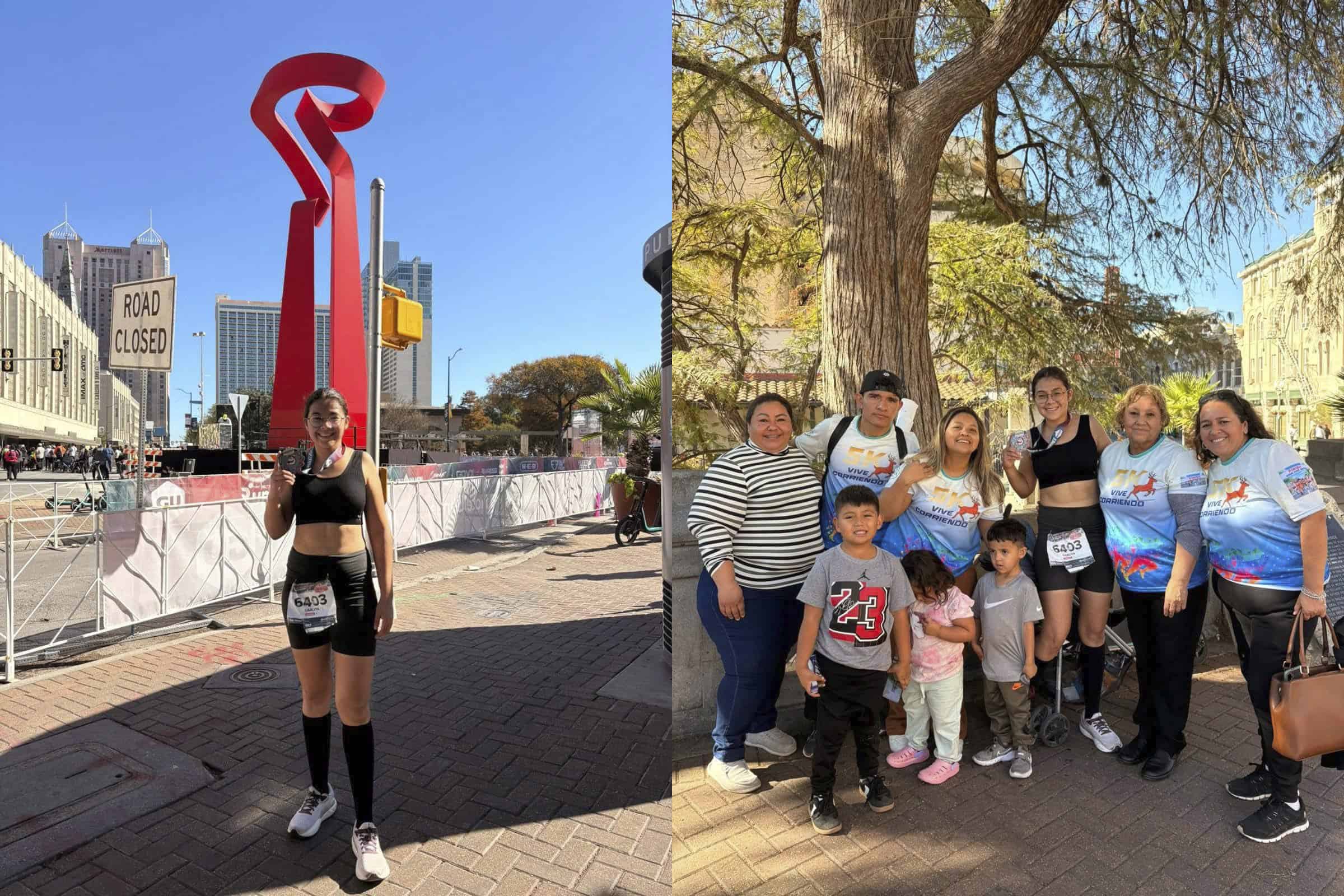 Carla García Chávez destaca en el San Antonio Marathon y pone en alto a Zaragoza