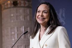 María Corina Machado recibe el Nobel en Oslo tras complicado viaje