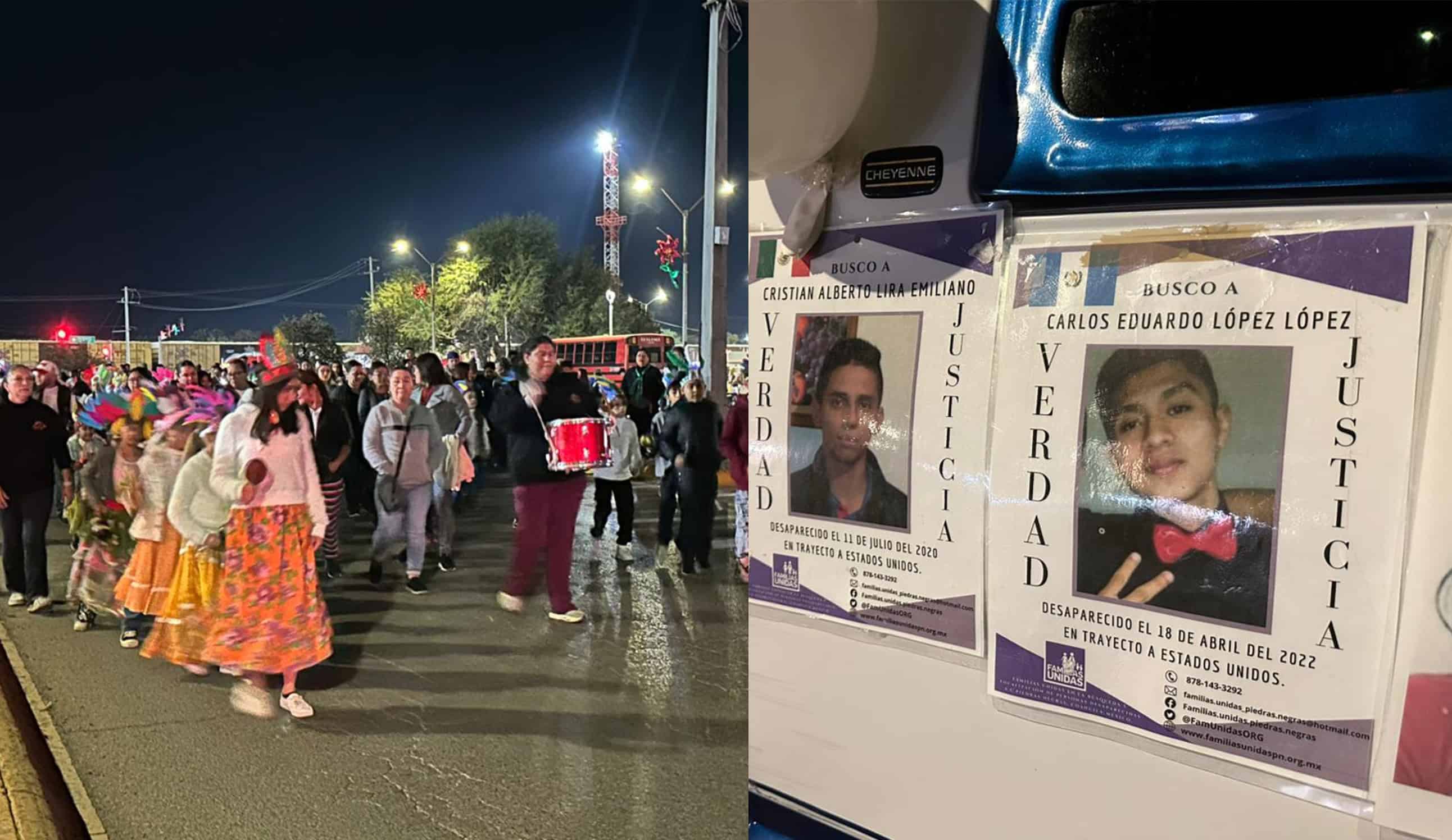 Participa FAMUN en peregrinación para exigir justicia por desaparecidos en Piedras Negras