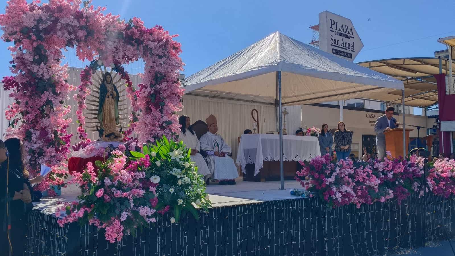 Sabinas celebra a la Virgen de Guadalupe: misa de Alfonso Miranda