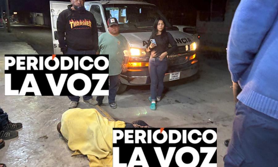 Abandonan a Cuervito en la calle: hombre inconsciente en Monclova