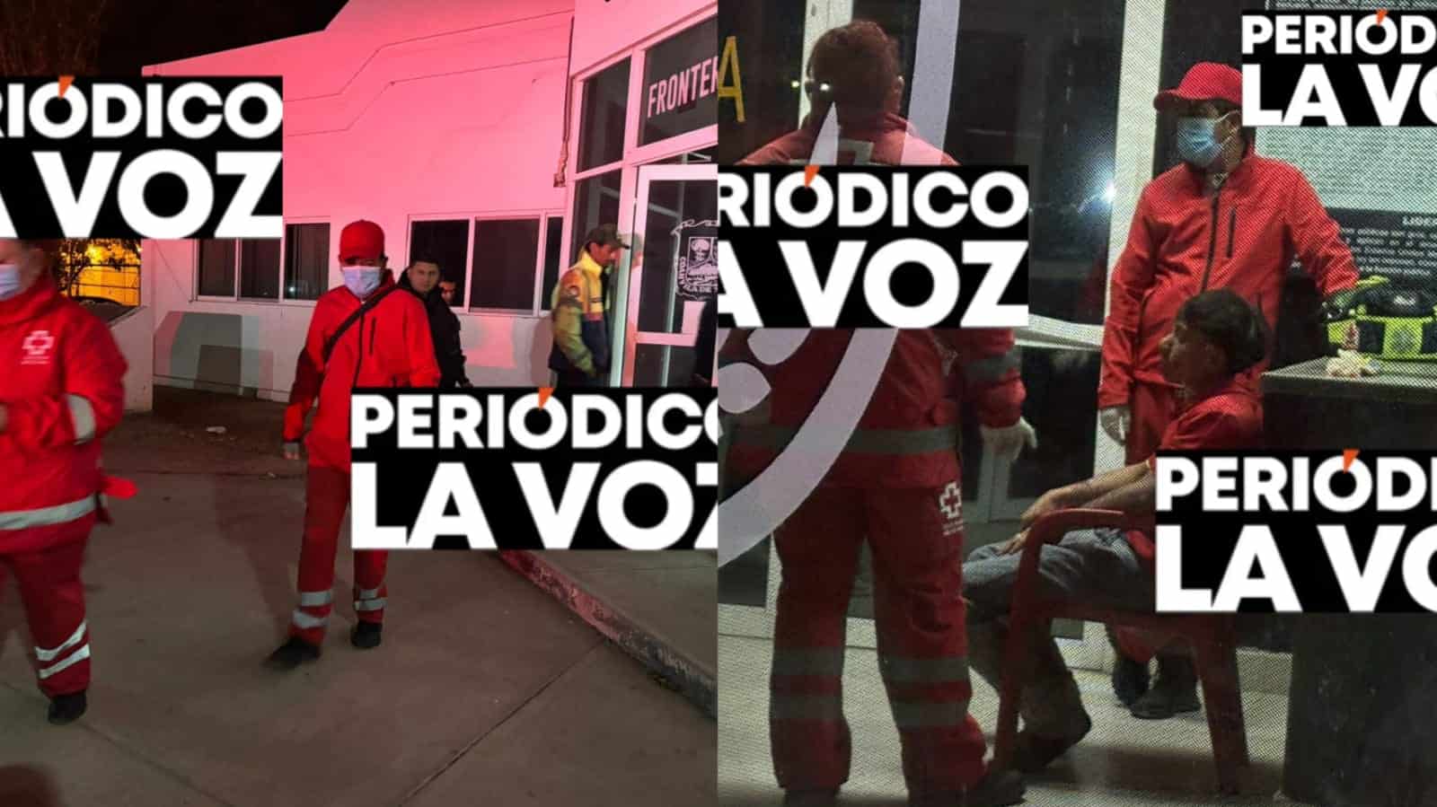 Para pedir ayuda llega golpeado  y descalzo al C4