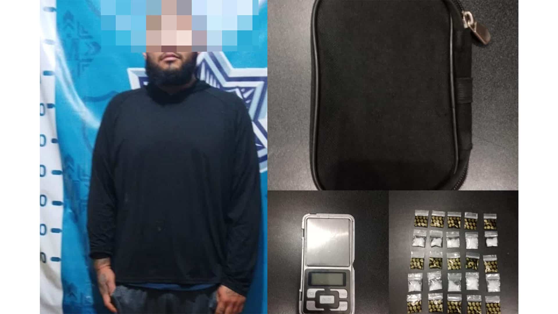 Detienen a Juan N en Múzquiz por posesión de sustancias