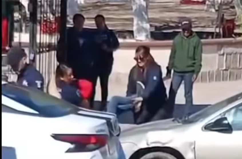 Brady La Pelona arrestada por policía en Sabinas