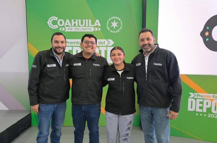 Sebastián García de Monclova recibe el Premio Estatal del Deporte 2025