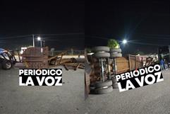 Maromea trailer cargado de tubería en Castaños