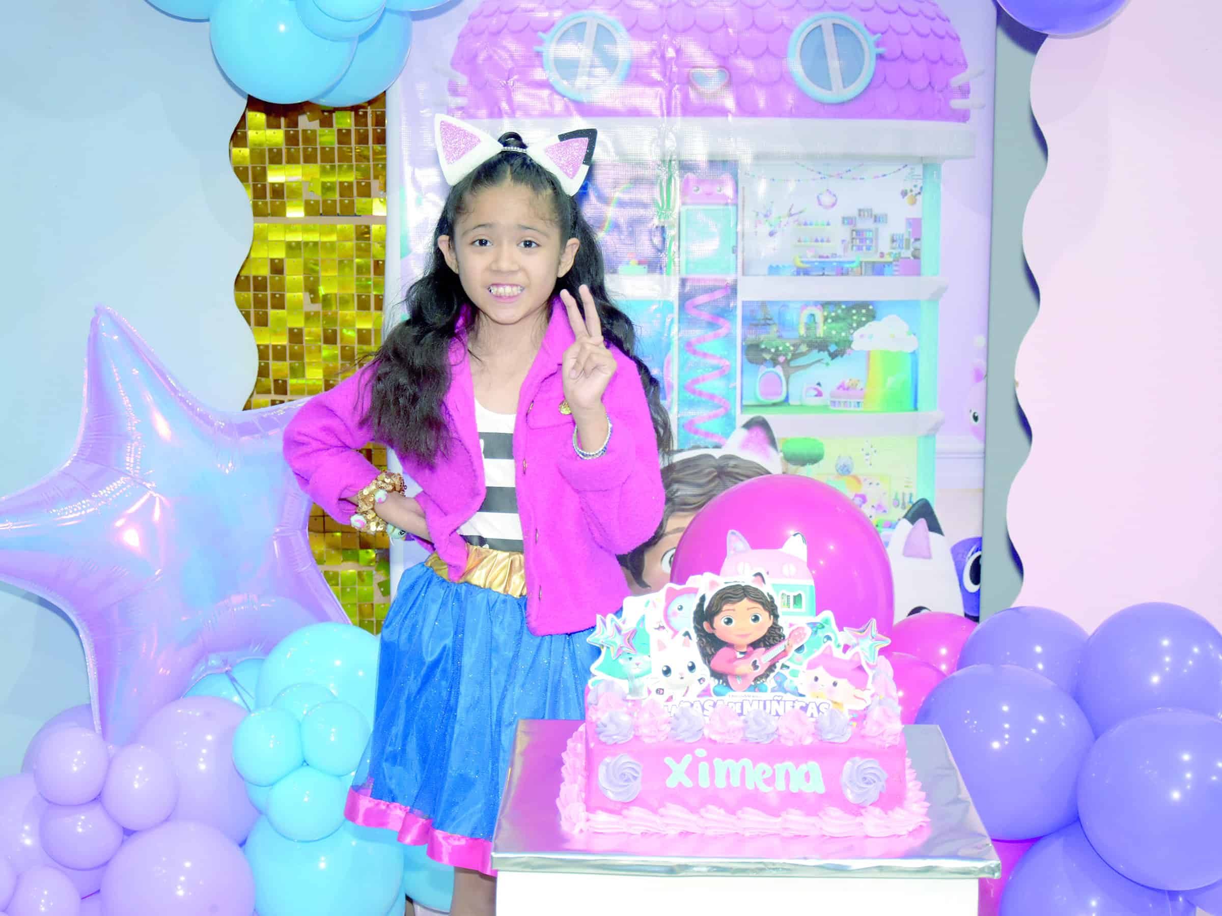 Ximena Villastrigo celebra su cumpleaños número 9 en familia