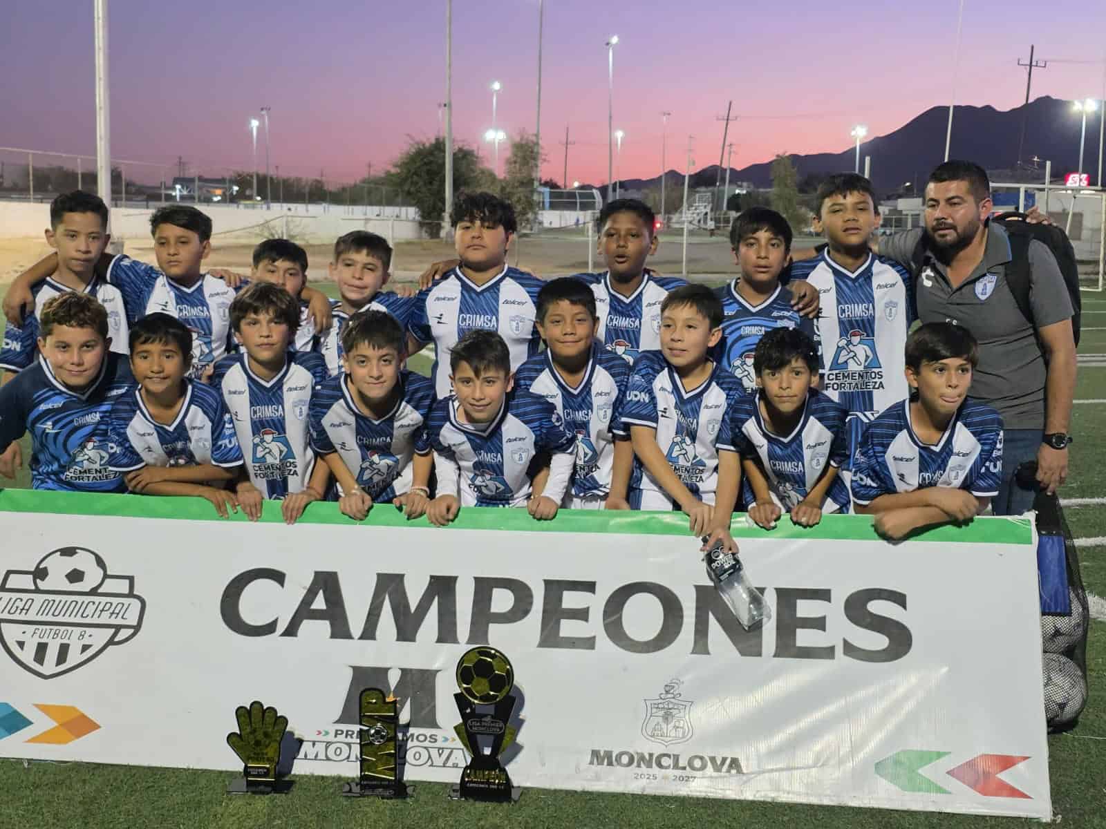 Cefor Pachuca se corona campe&oacute;n invicto en la Liga Premier Infantil