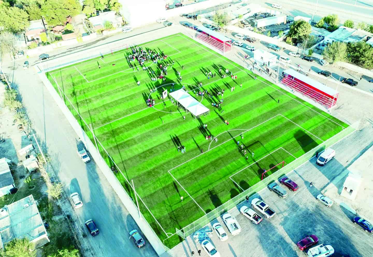 Carlos Villarreal y Manolo Jiménez entregan obras en Monclova