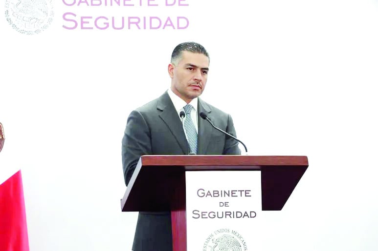 Omar García Harfuch encabeza operativo contra extorsión en Coahuila