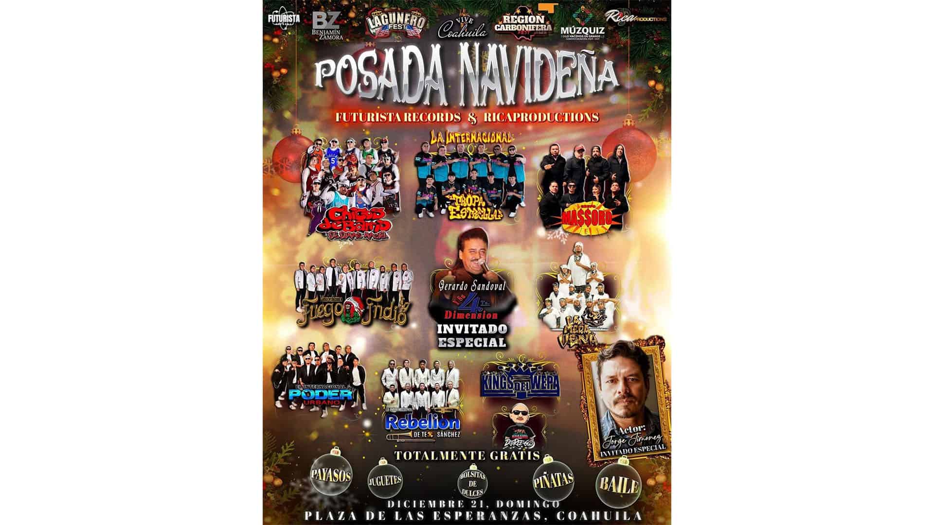 Anuncian Festival Navide&ntilde;o en Villa de Esperanzas: Jes&uacute;s Benjam&iacute;n Zamora