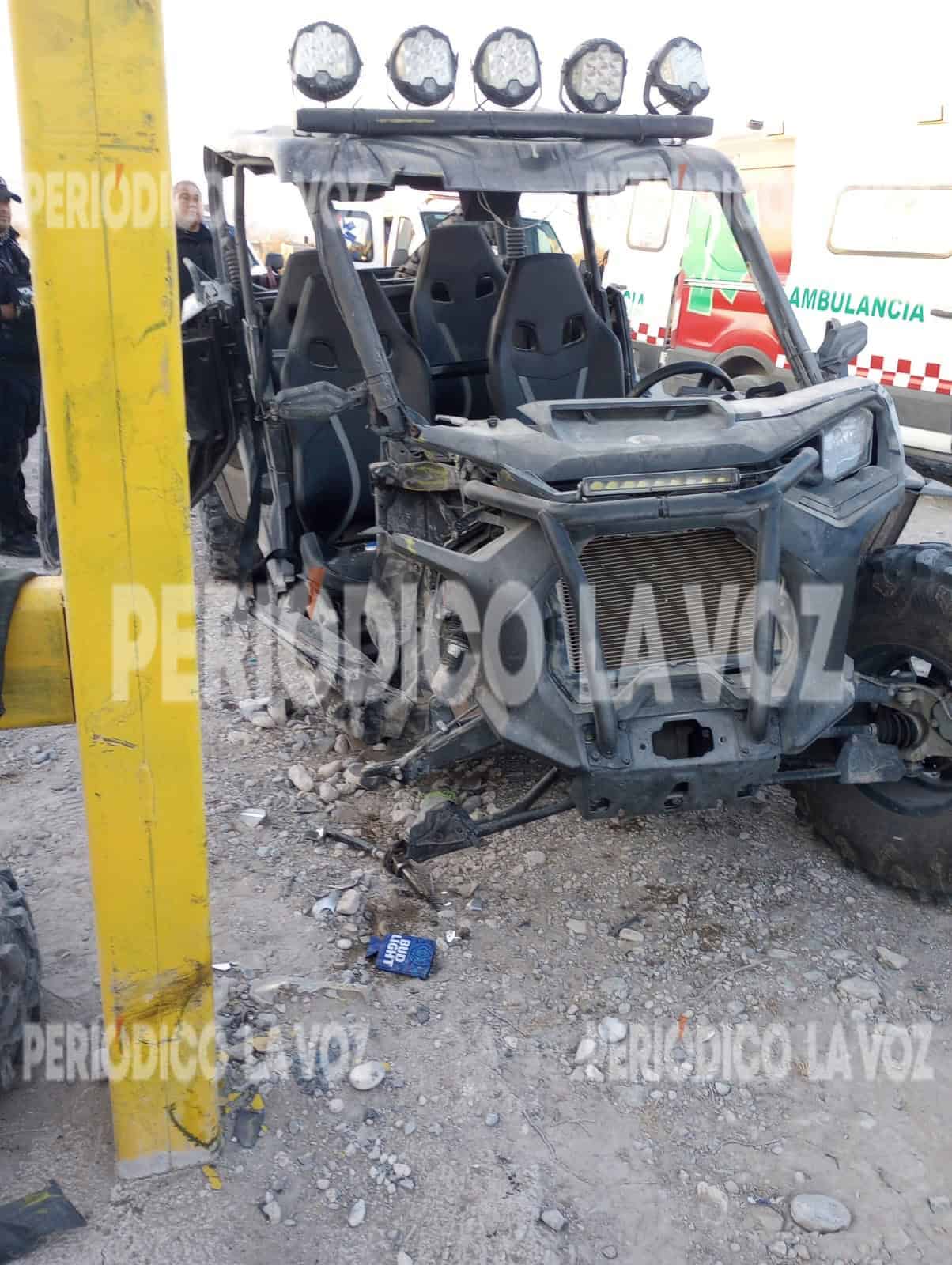 Accidente de Razer deja a hermanas lesionadas en Casta&ntilde;os