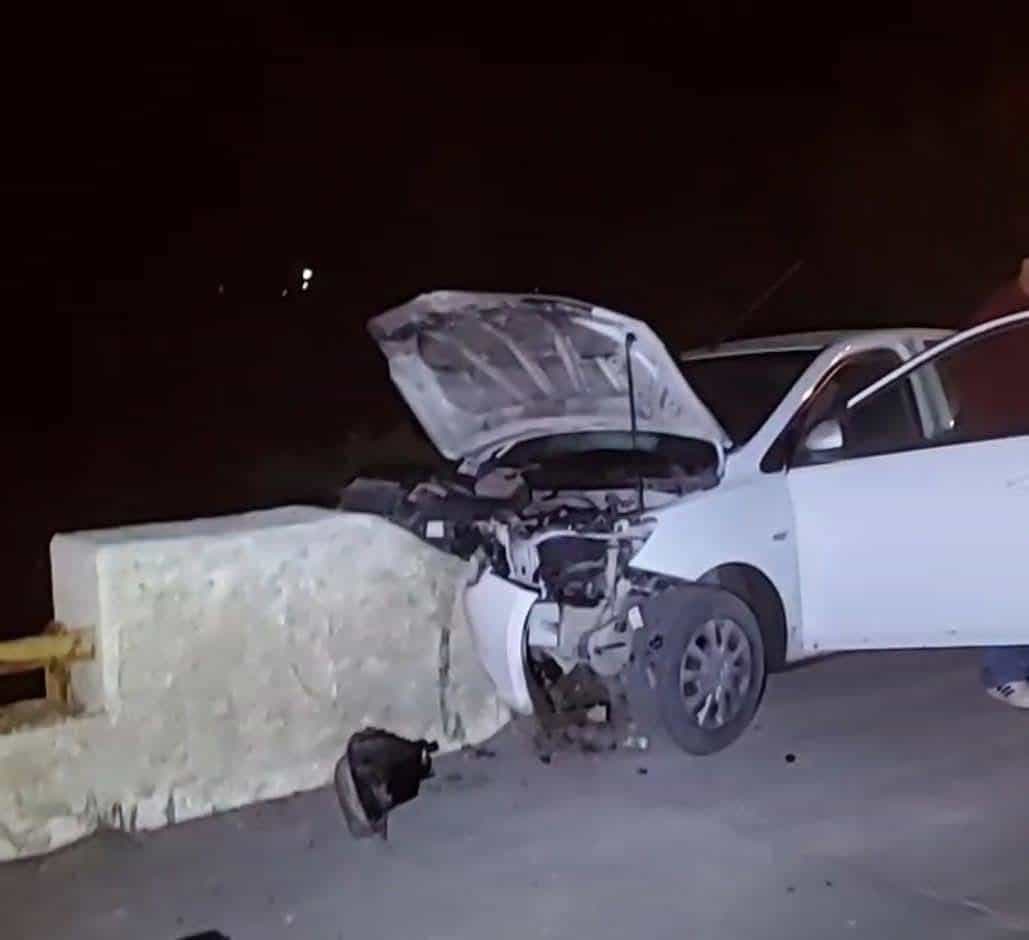 Accidente automovil&iacute;stico deja a Jes&uacute;s N lesionado en nueva rosita