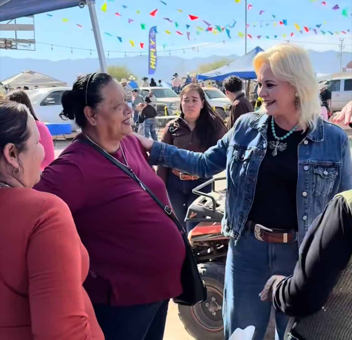 Laura Jim&eacute;nez Guti&eacute;rrez celebra el 87 aniversario del Ejido Morelos