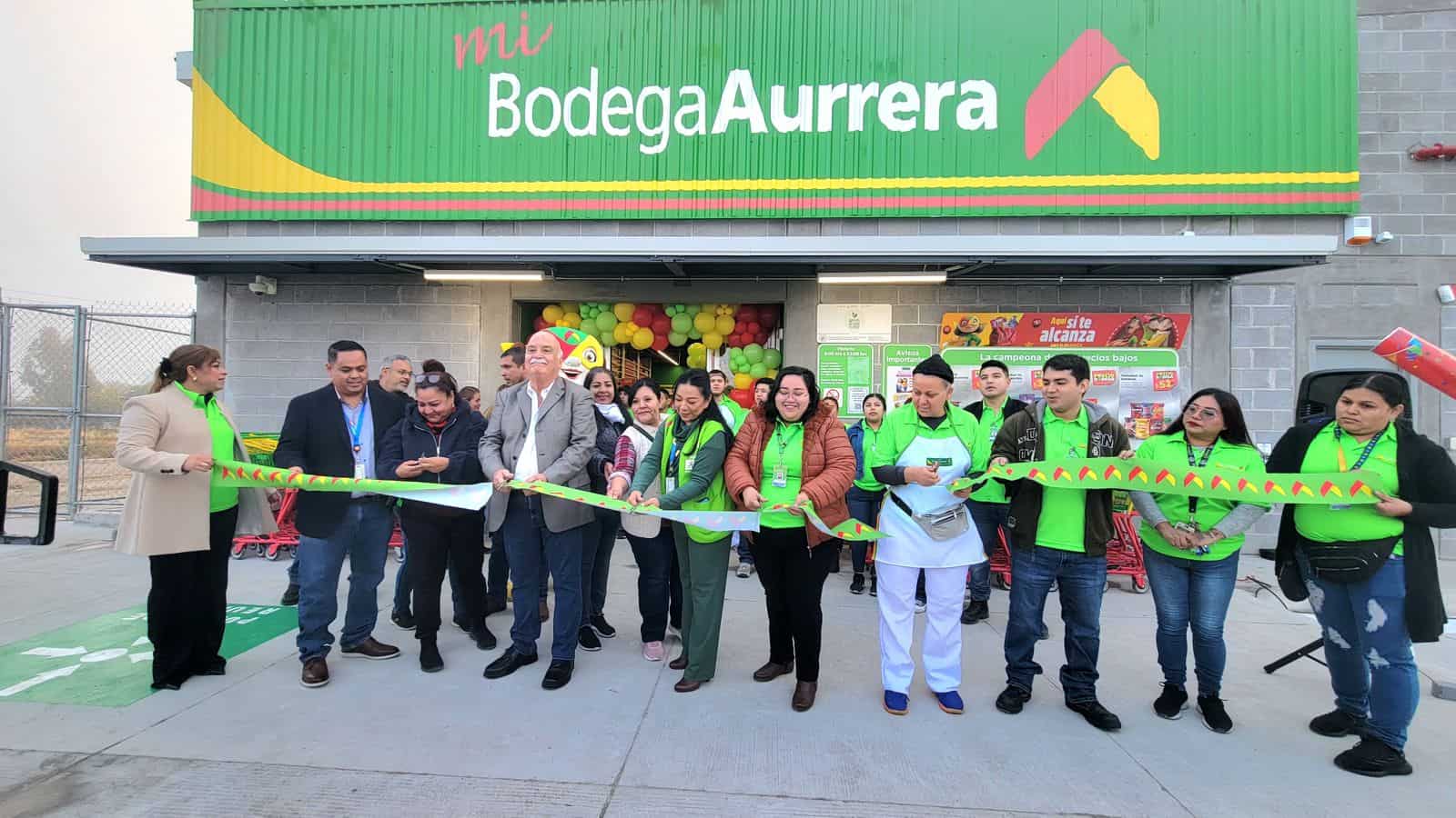Laura Jim&eacute;nez inaugura nueva Bodega Aurrera en M&uacute;zquiz: impulsa la econom&iacute;a local