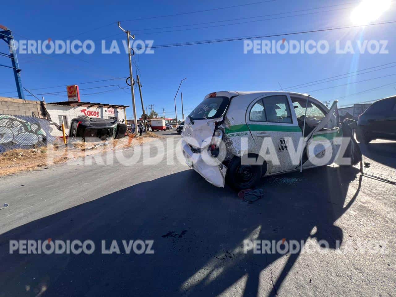 Karla Fuentes y otros heridos tras choque en Casta&ntilde;os