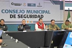 Carlos Villarreal encabeza Consejo de Seguridad Municipal en Monclova