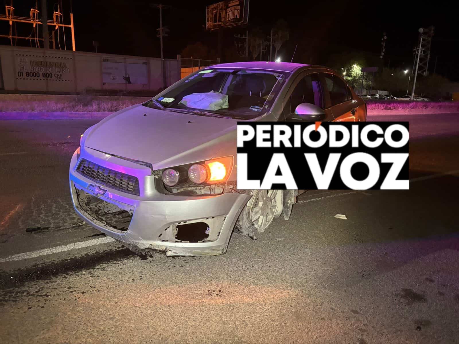 Accidente de mujer en Frontera: desvanecimiento al volante