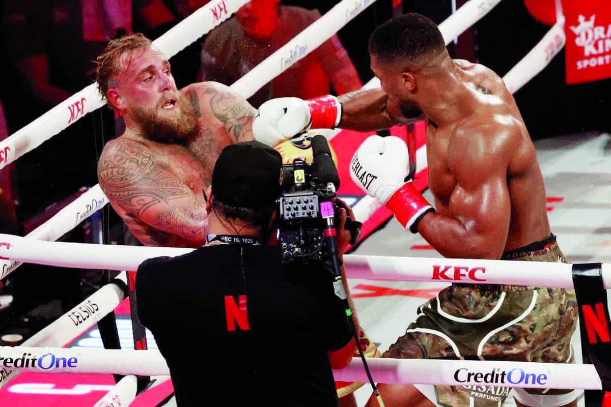 Anthony Joshua noquea a Jake Paul en el Kaseya Center: doble fractura de mand&iacute;bula