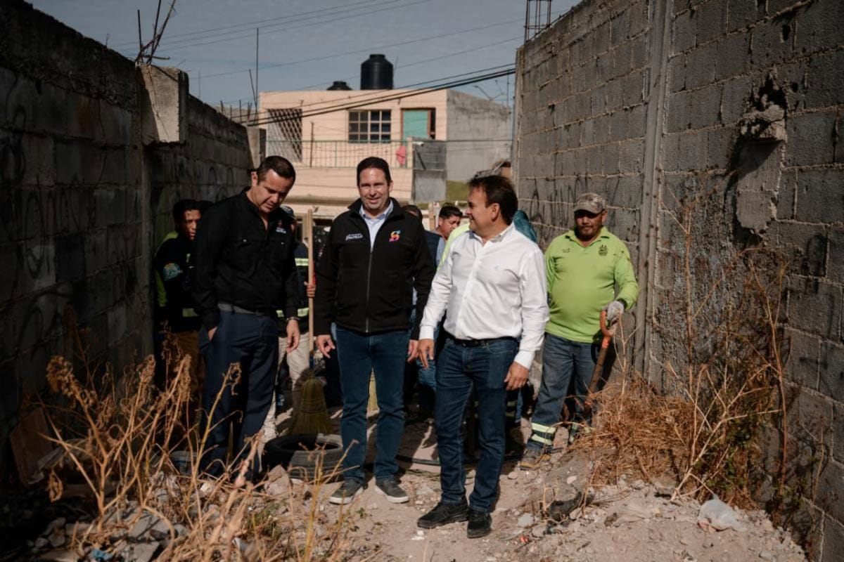 Saltillo: Javier D&iacute;az anuncia limpieza y rescate de callejones en Miguel Hidalgo